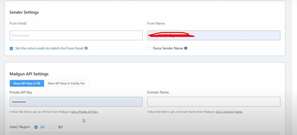 Add domain detail
