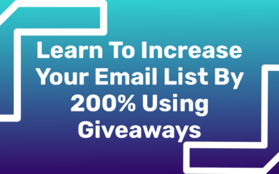 How to Create Giveaway and 200X Your Email List