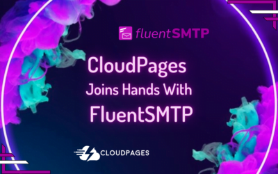 CloudPages Join hands with FluentSMTP