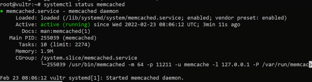 active Memcached