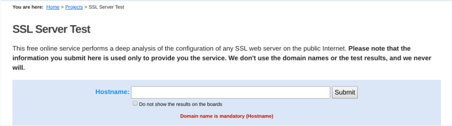 Check SSL Certificate Validity