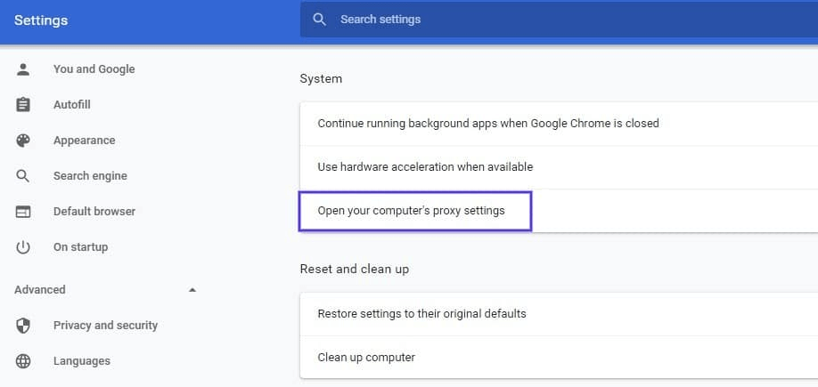 Configure Browser for the Recent SSL Support Protocol