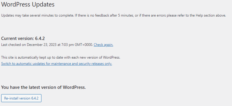 password protected page wordpress not working